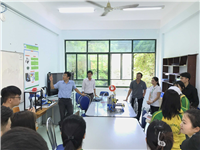 Bộ môn Cơ điện tử tiếp đón sinh viên và giảng viên Học viện Nông nghiệp Việt Nam