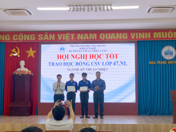 🔥 HỘI NGHỊ HỌC TỐT, NGHIÊN CỨU KHOA HỌC VÀ TRAO HỌC BỔNG SINH VIÊN KỸ THUẬT NHIỆT LẠNH 2025