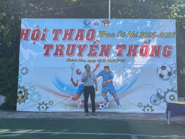 🎉 CHUNG KẾT GIẢI BÓNG ĐÁ & BẾ MẠC HỘI THAO TRUYỀN THỐNG SV KHOA CƠ KHÍ 2025–2026 🎉