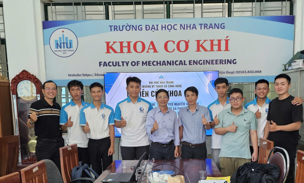 KHOA CƠ KHÍ TỔ CHỨC PHIÊN ĐÁNH GIÁ Ý TƯỞNG NGHIÊN CỨU KHOA HỌC SINH VIÊN NĂM 2026
