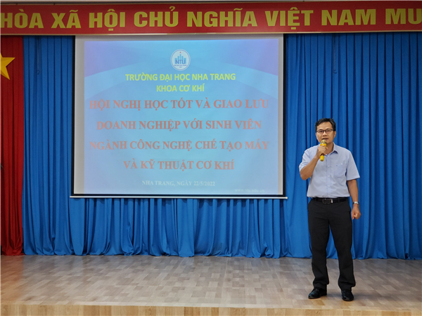 HỘI NGHỊ HỌC TỐT VÀ GIAO LƯU GIỮA DOANH NGHIỆP VỚI SINH VIÊN NGÀNH CHẾ TẠO MÁY VÀ KỸ THUẬT CƠ KHÍ