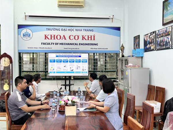 Panasonic Vietnam xúc tiến hợp tác với Bộ môn Kỹ thuật Nhiệt lạnh, Trường Đại học Nha Trang